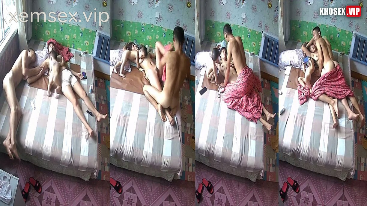 Hack Camera Cặp vợ chồng dâm đãng chịch nhau trước mặt con nhỏ – Phần 7 (Hết)